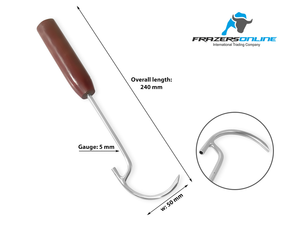 AA Pro Wire Passer Guide Orthopedic Veterinary Surgery With Fiber Handle 45mm 